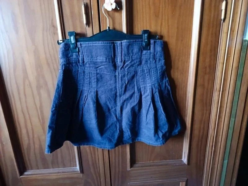 Korte wollen rok marineblauw NKY meisjes - maat 10 jaar – photo 2